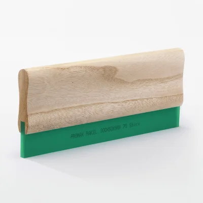 Wooden spatula for plastisol paints (75 Shore)