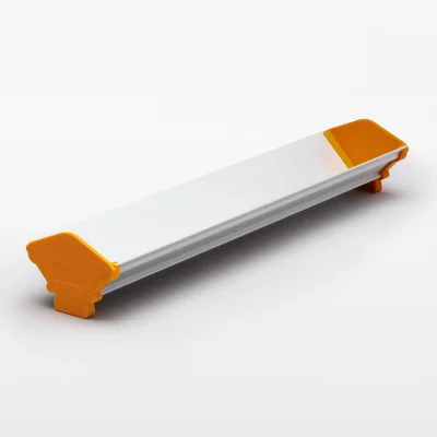 Coating trough for photoemulsion