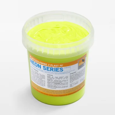 Fluorescent plastisol paint [neon yellow]