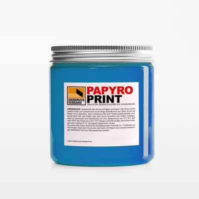Paper and cardboard paint [neon blue]